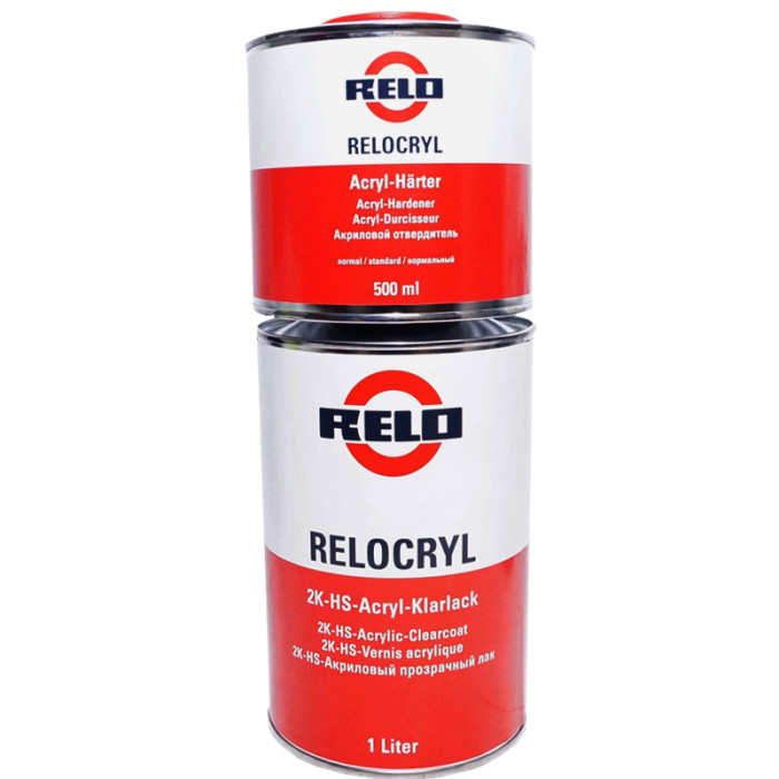 Лак Clear HS Relocryl Mipa 1 л + відп. в комплекті