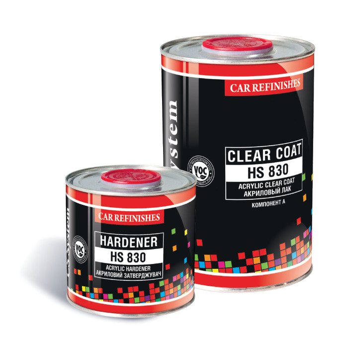 Лак для авто HS 830 CS System 1 л + відп. 0.5 л