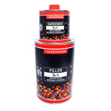 Акриловий ґрунт Чорний (1 л + відп. 0.2 л) CS System AK-2K-5+1