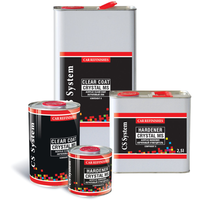 Затверджувач швидкий акриловий Crystal MS CS System 0.5 л