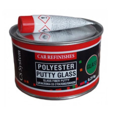 Шпаклівка зі скловолокном 0.25кг CS System Glass зелена (6 мм)