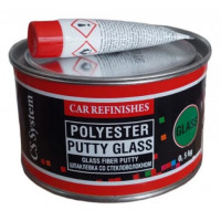 Шпаклівка зі скловолокном 0.5кг CS System Glass зелена (6 мм)