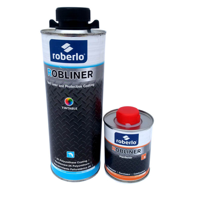 Поліуретанове захисне покриття Roberlo ROBLINER Tintable (колірований) 600 мл із затверджувачем