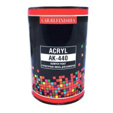 Фарба структурна для бампера CS System АК-440, сіра 1л