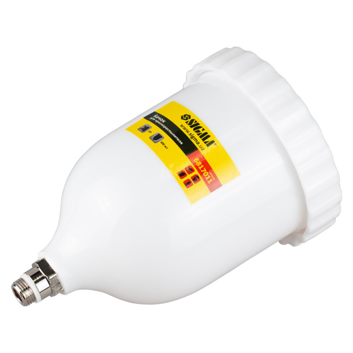 Бачок верхній SIGMA для фарбопульта HP (верх/пласт) 600мл (арт. 6817011)