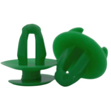 Нажимное крепления внутренней отделки дверей с двумя шляпками, верхняя из просечкой (арт. 0306)