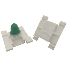 Крепления бокового молдинга белый с резиновым уплотнителем, VW Golf 3, Vento