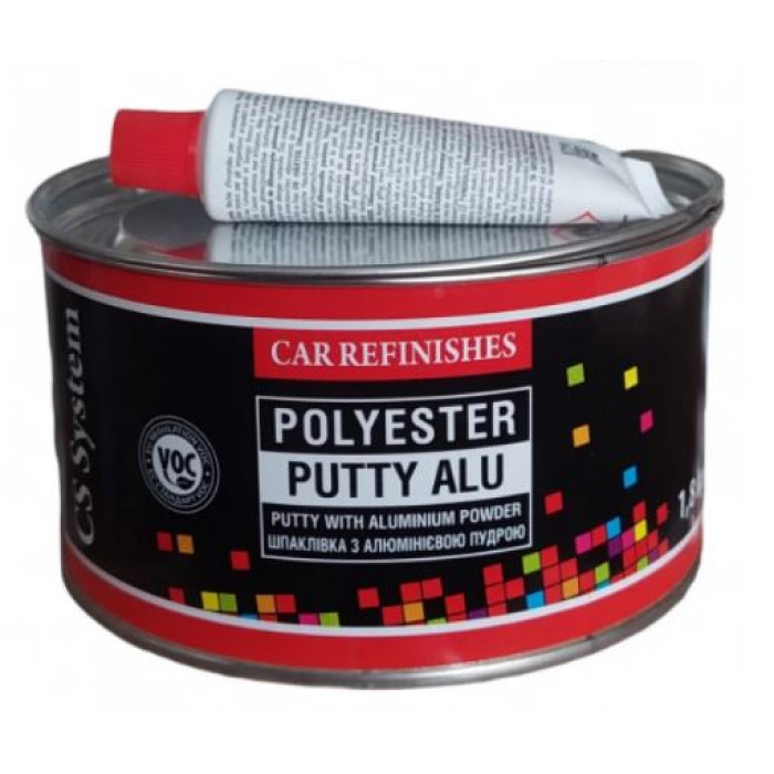 Шпаклівка з алюмінієвим пилом 1,8 кг CS System Alu