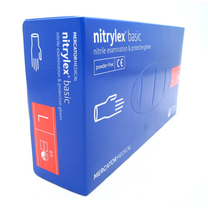 Рукавички NITRYLEX black L (ціна за 1 пару)