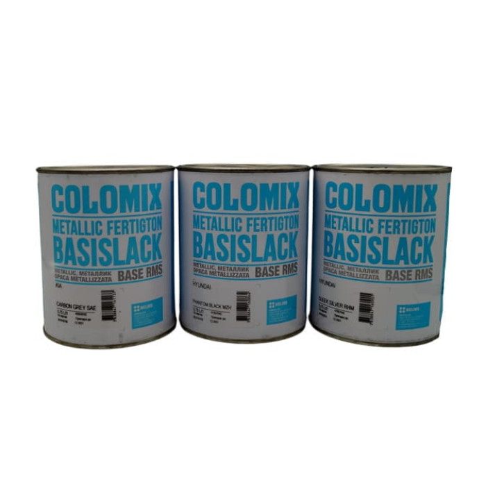 Фарба базова металік COLOMIX Hyundai RHM Глянець сріблястий, 0.75 л.