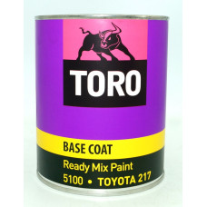 Фарба базова металік TORO 1K Toyota 217, 0.8 л