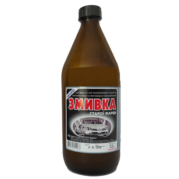 Змивання старої фарби Velvana