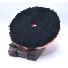 Коло полірувальне мікрофіброве для ексцентрика з 19 мм отвором чорне, d125 мм - Flexipads DA BLACK