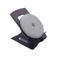 Коло полірувальне короткошерсте бежево-чорне - Flexipads PRO-Wool, 80 мм