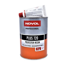 Смола поліефірна NOVOL PLUS 720 1 кг із затверджувачем у комплекті (арт.36112)