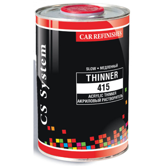 Розчинник повільний CS System Thinner Slow 415, 1 л