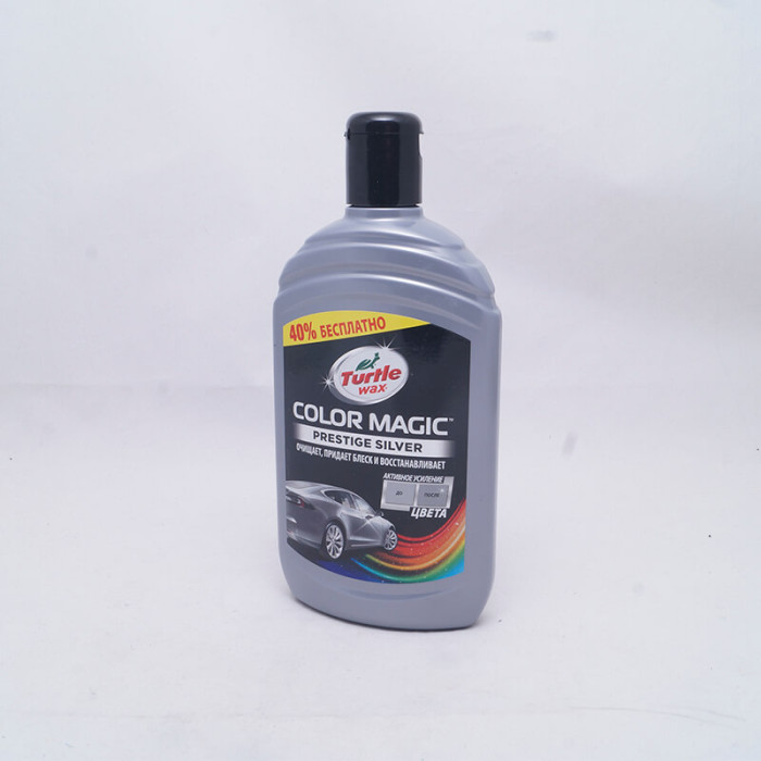 Колір збагачений поліроль Turtle Wax Color Magic Extra Fill 500 мл, срібло (53239)