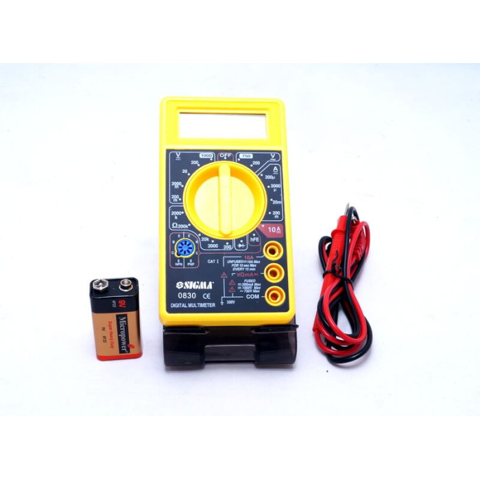 Мультиметр цифровий SIGMA (арт. 4008571)