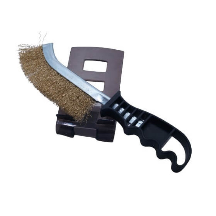 Щітка дротяна Sigma з пластмасовою ручкою 250 мм (9011011)