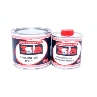 Грунт епоксидний 3Sila 2:1 сірий 0,4л. + затверджувач 0,2л