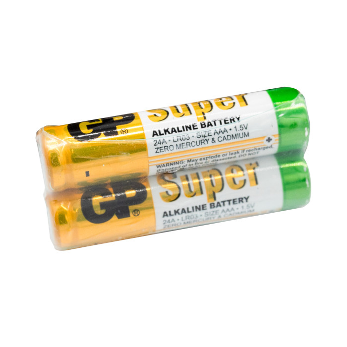 Батарейки GP Super (малі) ААА 1.5В ціна за пару