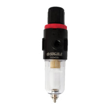 Фільтр-вологовідділювач з редуктором та манометром 500 л/хв 1/4