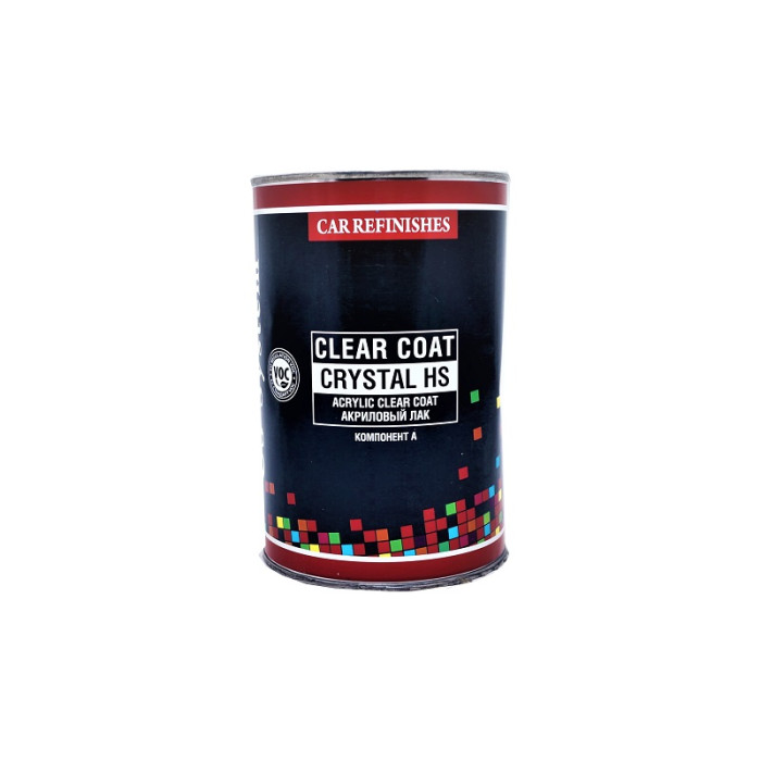 Лак акриловий CS System Clear Coat HS Crystal, 1л + затверджувач 0,5л