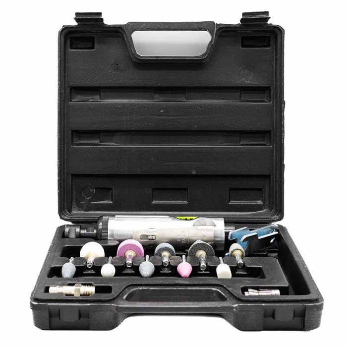 Шліфмашинка пневматична з комплектом шаріжок GRINDER KIT Alloid ПШ-1206