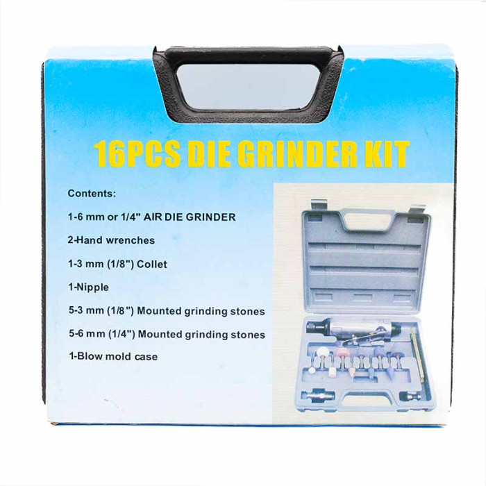 Шліфмашинка пневматична з комплектом шаріжок GRINDER KIT Alloid ПШ-1206