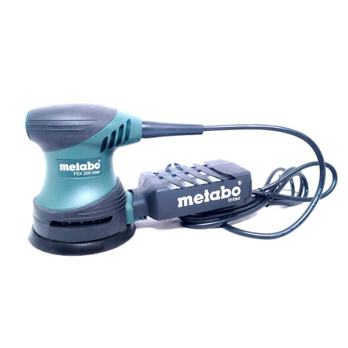 Ексцентрикова шліфувальна машина Metabo FSX 200 Intec 240Вт, діаметр платформи 125 мм