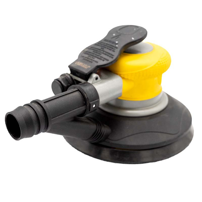 Шліфмашинка орбітальна пневматична з пилозбірником 150мм SIGMA (6731531)