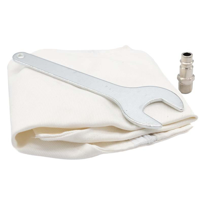 Шліфмашинка орбітальна пневматична з пилозбірником 150мм SIGMA (6731531)