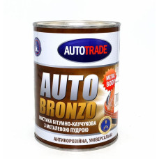 Мастика бітумно-каучукова бронза AUTOTRADE 1 л