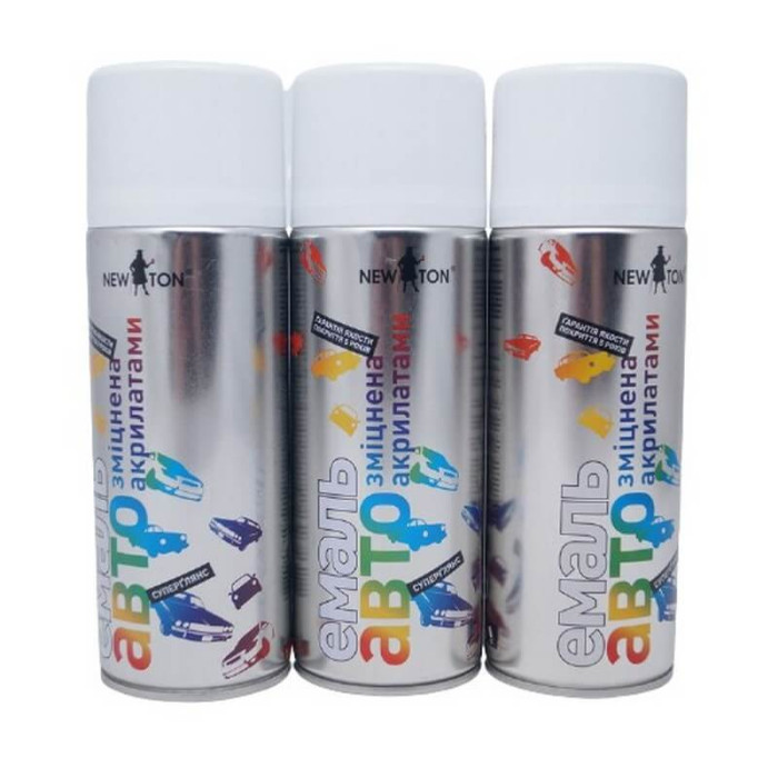 Автоемаль акрилова в аерозолі NEWTON 400 мл