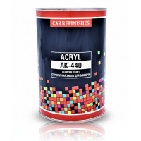 Фарба структурна для бампера CS System АК-440, чорна