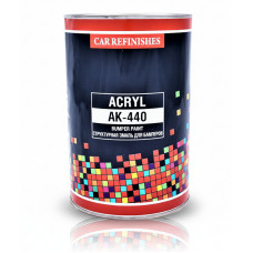 Фарба структурна для бампера CS System АК-440, чорна