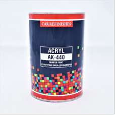 Фарба структурна для бампера CS System АК-440, антрацит, 1л