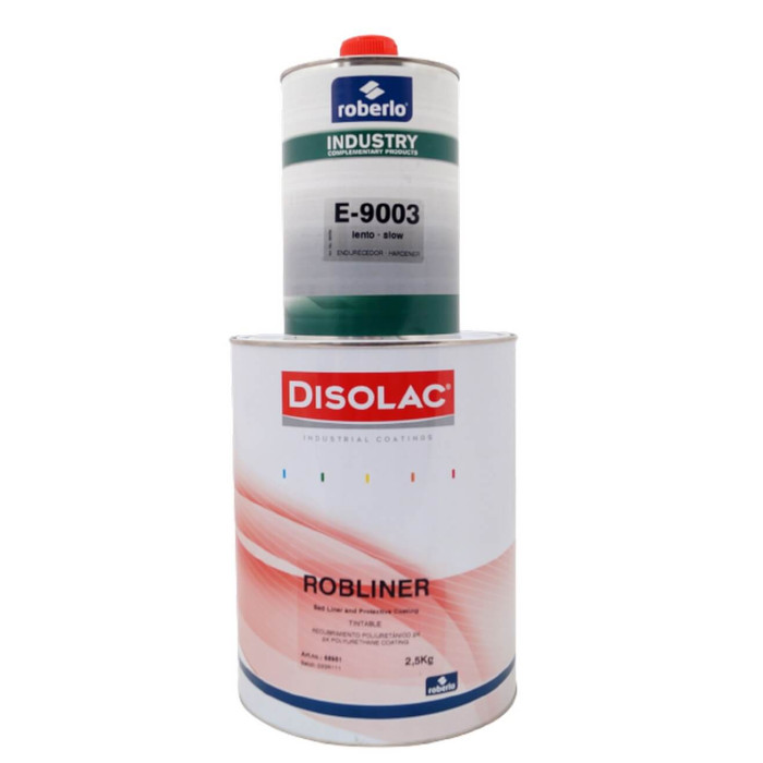 Акрил-поліуретанове покриття підвищеної міцності Roberlo Robliner, що колорує 2.5кг з повільним відп.