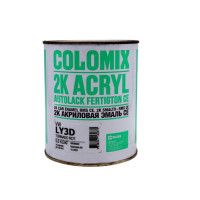 Фарба акрилова COLOMIX VW LY3D Tornado Rot, червона, 0,75 л