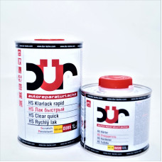 Лак HS швидкий DUR D355 (1л) + затверджувач HS D220 0,5л