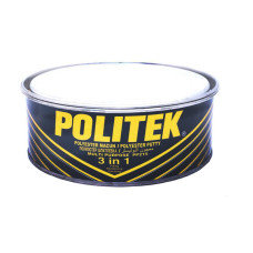 Шпаклівка комбінована (фінішна + мікроволокно) POLITEK 3 in 1 (MINT-GREEN) 900 г