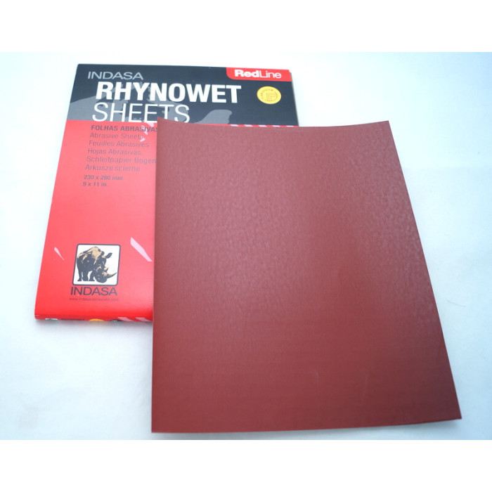 Абразивний папір у листах INDASA Rhynowet RedLine 230*280мм