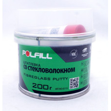 Шпаклівка зі скловолокном Polfill, 0,2 кг