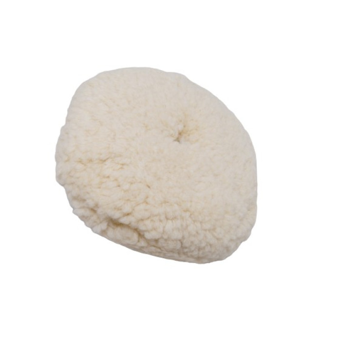 Коло полірувальне з вовни на липучці, velcro, d180 мм CARFIT (арт. 5-100-0180)