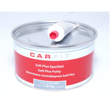Шпаклівка поліефірна легка Soft Plus 1.8 кг CARFIT (2-124-1800)