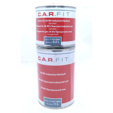 Лак прозорий CARFIT 2:1 2K MS 1л + відп. MS 0,5л