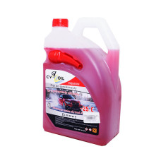 Омивач скла зимовий (-25 ° С) CV OIL, червоний, 4л
