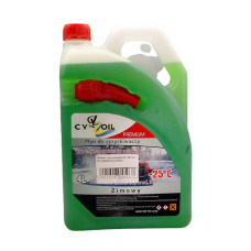 Очищувач скла зимовий -25 °С CV OIL (зелений) з лійкою 4 л
