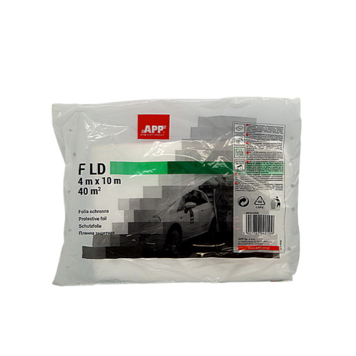 Плівка маскувальна захисна (тонка) 4 м х 10 м APP 070707 (25шт)
