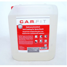 Липкий засіб для захисту стін фарбувально-сушильних камер, 5л, CARFIT (арт. 3-402-0005)